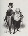 Daumier, Honoré: Onkel und Neffe. Man muß säen, um zu ernten.