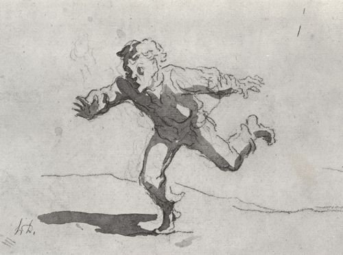 Daumier, Honor: Der junge Lufer