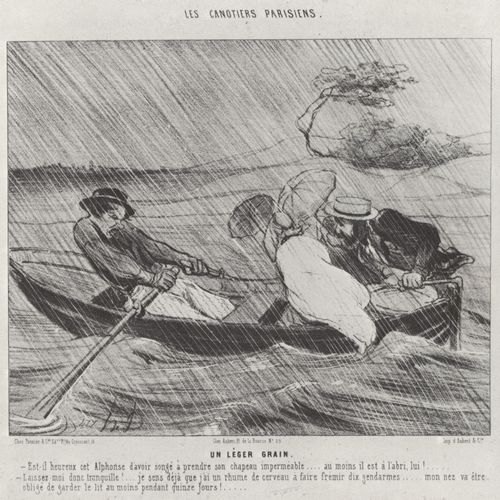 Daumier, Honor: Ein leichter Regen