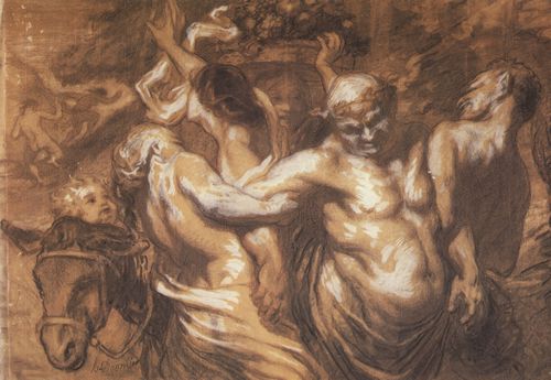 Daumier, Honor: Trunkener Silen