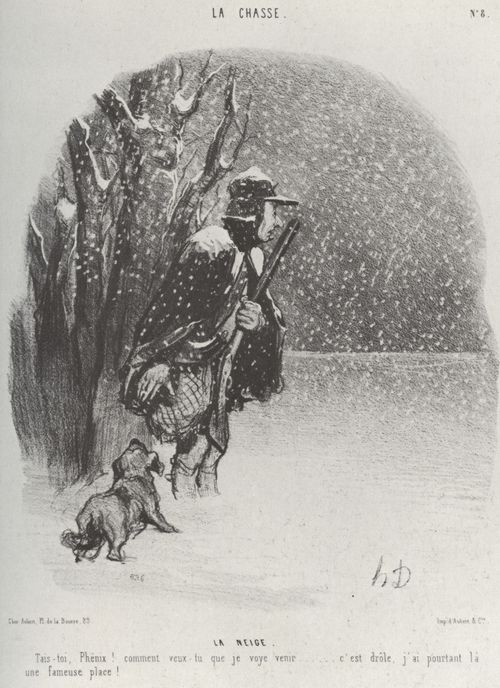 Daumier, Honor: Der Schnee