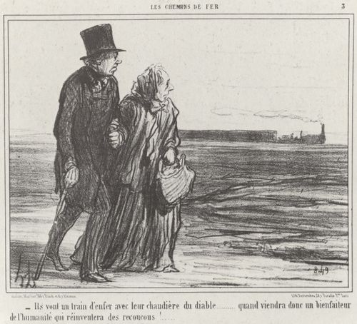 Daumier, Honor: Die Eisenbahn