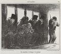 Daumier, Honor: Ein Omnibus zur Grippezeit
