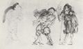 Daumier, Honor: Szene aus einer Komdie von Molire