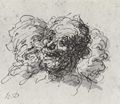 Daumier, Honoré: Drei lachende Männer