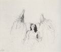 Daumier, Honoré: Die eingebildete Kranke