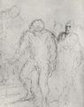 Daumier, Honoré: Jahrmarktszene