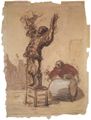 Daumier, Honor: Hanswurst