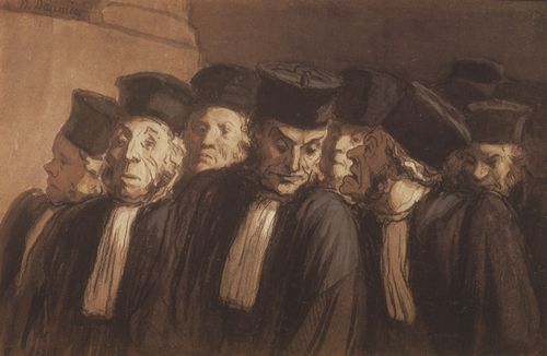 Daumier, Honor: Die Anwlte