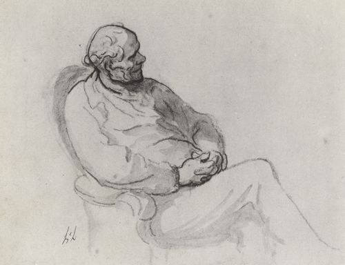 Daumier, Honor: Der Kunstliebhaber