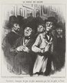 Daumier, Honoré: Ausstellungsbesucher