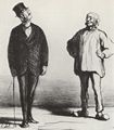 Daumier, Honoré: So richtet dich das Rückgrat des Kanidaten schnell wieder auf