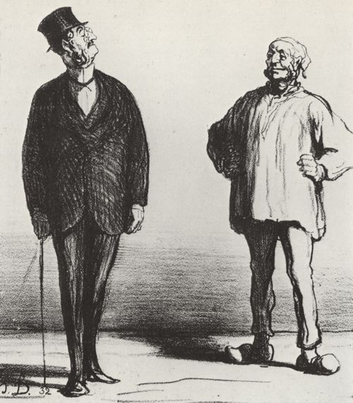 Daumier, Honor: So richtet dich das Rckgrat des Kanidaten schnell wieder auf