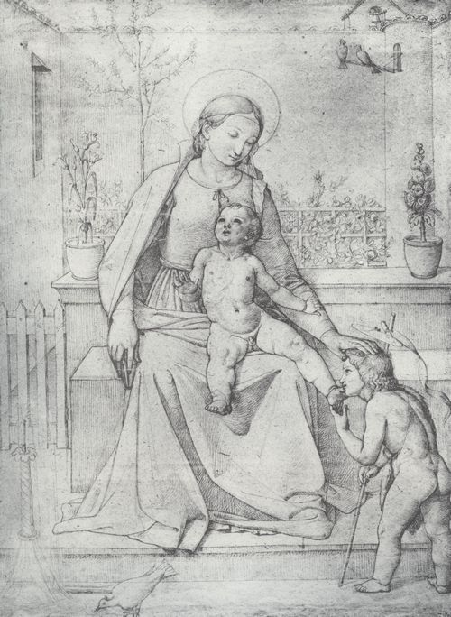 Overbeck, Johann Friedrich: Madonna im Rosenhag