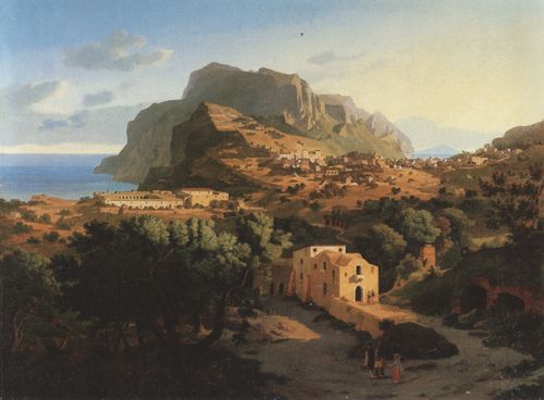 Klenze, Leo von: Innere Ansicht der Insel Capri