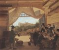Catel, Franz Ludwig: Kronprinz Ludwig in der spanischen Weinschenke zu Rom