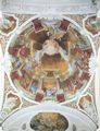 Asam, Cosmas Damian: Fresken im Weingarten, Szene: Aussendung des Heiligen Geistes und Anbetung des Apokalyptischen Lammes