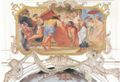Asam, Cosmas Damian: Fresken in Freising, Szene: Er wird von Freising nach Mais überführt »Frisigna Maias transfertur«