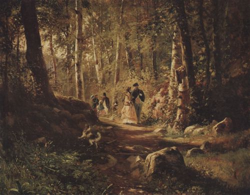 Schischkin, Iwan Iwanowitsch: Spaziergang im Wald