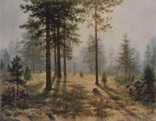 Schischkin, Iwan Iwanowitsch: Nebel im Wald