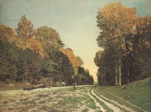 Monet, Claude: Die Strae von Chailly nach Fontainebleau