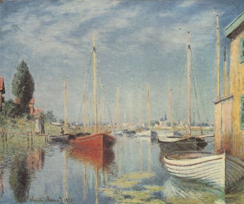Monet, Claude: Vergngungsboote bei Argenteuil