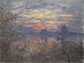 Monet, Claude: Sonnenuntergang auf der Seine