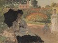 Monet, Claude: Camille im Garten mit Jean und seinem Kindermdchen