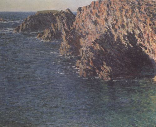 Monet, Claude: Grotte de Port-Domois