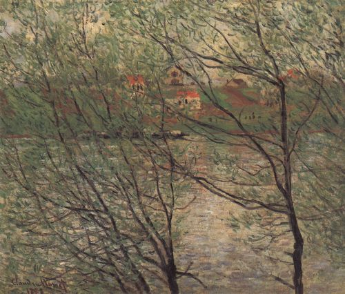 Monet, Claude: Seineufer, Die le de la Grande Jatte