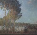 Monet, Claude: Pappeln an der Epte, Blick vom Sumpf