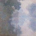 Monet, Claude: Seinearm bei Giverny, Frühdunst