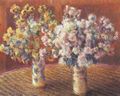 Monet, Claude: Zwei Vasen mit Chrysanthemen