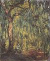 Monet, Claude: Landschaft, Trauerweide