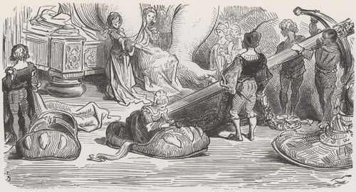 Dor, Gustave: Illustration zu Rabelais' »Gargantua und Pantagruel«, Buch I, Kapitel 9