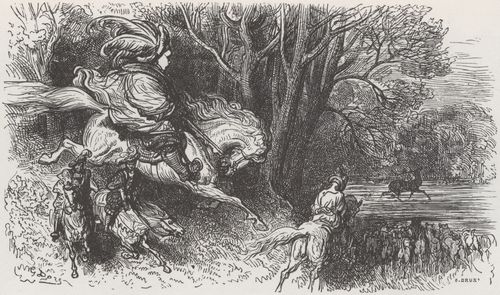 Dor, Gustave: Illustration zu Rabelais' »Gargantua und Pantagruel«, Buch I, Kapitel 23