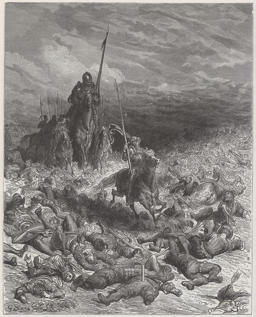 Dor, Gustave: Illustration zu Rabelais' »Gargantua und Pantagruel«, Buch I, Kapitel 36