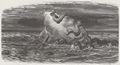 Doré, Gustave: Illustration zu Rabelais' »Gargantua und Pantagruel«, Buch I, Kapitel 58
