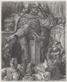 Doré, Gustave: Illustration zu Rabelais' »Gargantua und Pantagruel«, Buch II, Kapitel 19