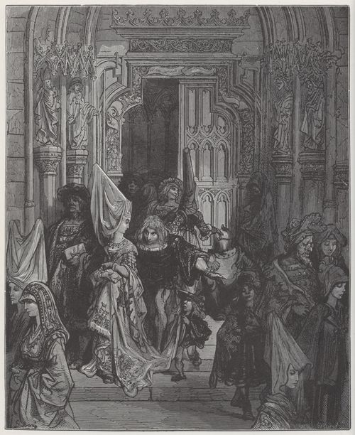Dor, Gustave: Illustration zu Rabelais' »Gargantua und Pantagruel«, Buch II, Kapitel 22