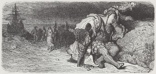 Dor, Gustave: Illustration zu Rabelais' »Gargantua und Pantagruel«, Buch II, Kapitel 24
