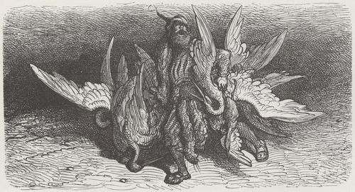 Dor, Gustave: Illustration zu Rabelais' »Gargantua und Pantagruel«, Buch II, Kapitel 26