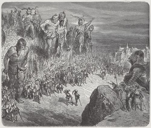 Dor, Gustave: Illustration zu Rabelais' »Gargantua und Pantagruel«, Buch II, Kapitel 29