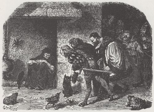 Dor, Gustave: Illustration zu Rabelais' »Gargantua und Pantagruel«, Buch III, Kapitel 17