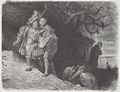Doré, Gustave: Illustration zu Rabelais' »Gargantua und Pantagruel«, Buch III, Kapitel 18