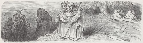 Dor, Gustave: Illustration zu Rabelais' »Gargantua und Pantagruel«, Buch III, Kapitel 22