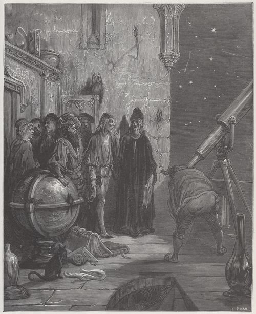 Dor, Gustave: Illustration zu Rabelais' »Gargantua und Pantagruel«, Buch III, Kapitel 25