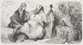 Doré, Gustave: Illustration zu Rabelais' »Gargantua und Pantagruel«, Buch III, Kapitel 27