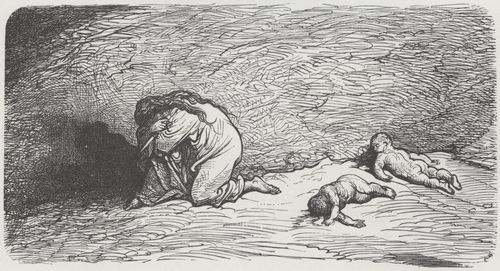 Dor, Gustave: Illustration zu Rabelais' »Gargantua und Pantagruel«, Buch III, Kapitel 44