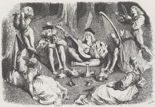 Dor, Gustave: Illustration zu Rabelais' »Gargantua und Pantagruel«, Buch IV, Zweiter Prolog
